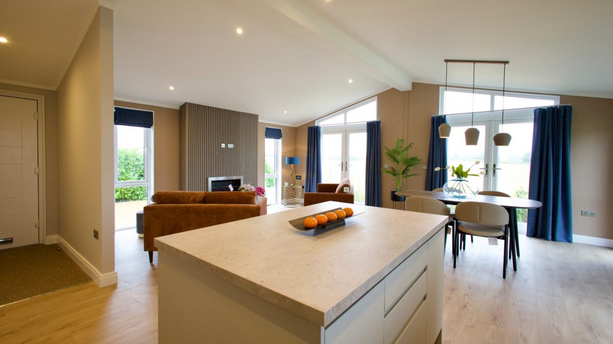 Luxury Harbur and Lusso park home interior